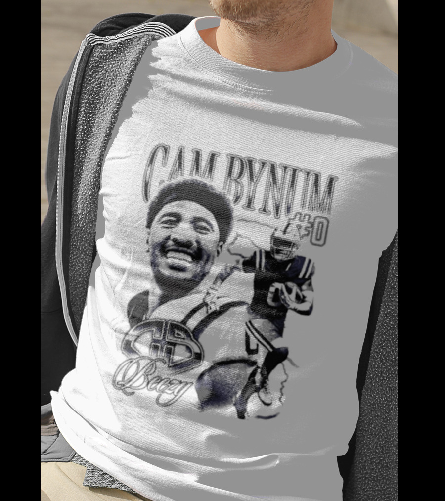 Cam Bynum No 0 CB Beezy Minnesota Vikings Player T-Shirt