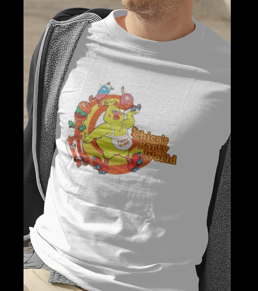 Chica's Party World Party Time Chica Five Nights At Freddy's T-Shirt