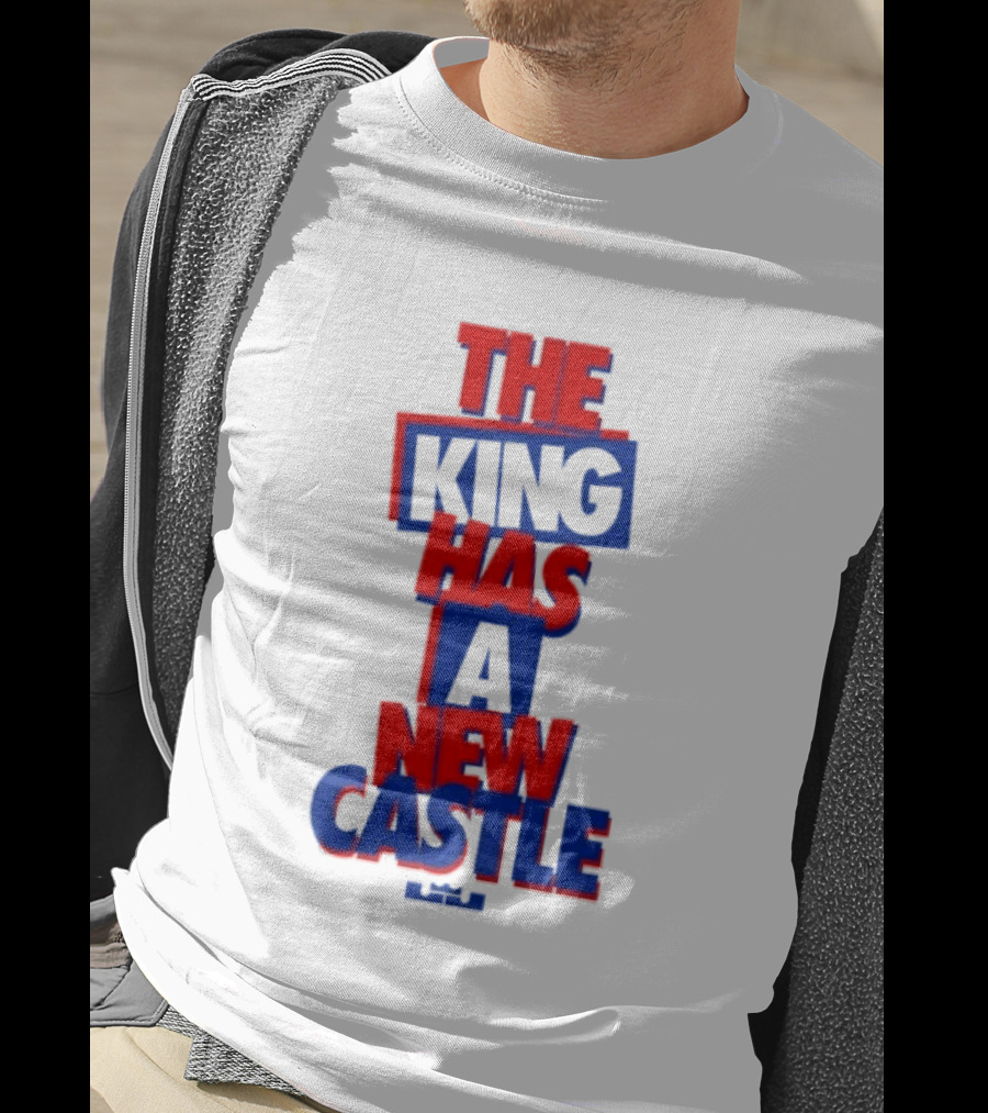 The King Has A New Castle LeBron James Philadelphia 76ers T-Shirt