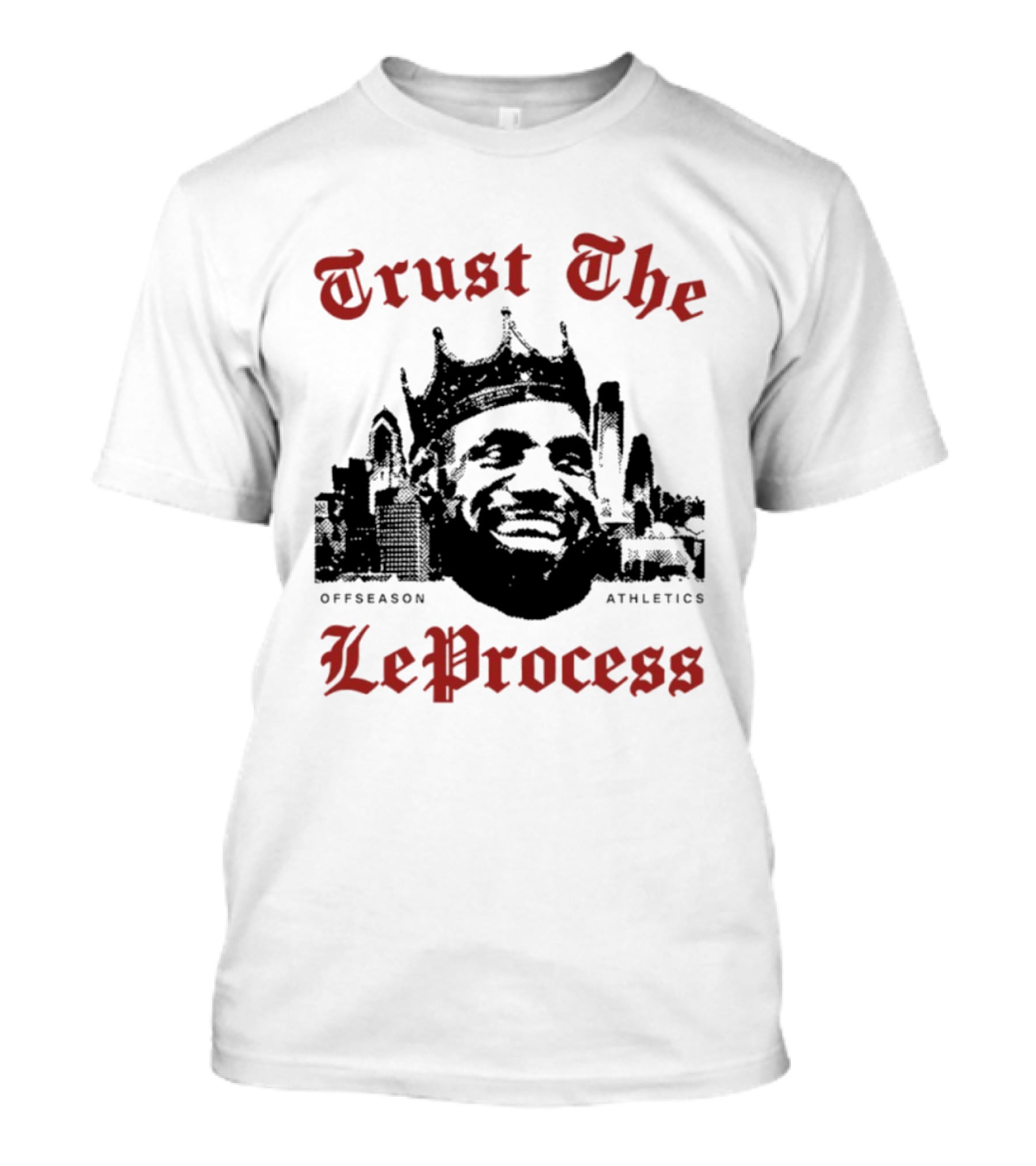 Trust The LeProcess Offseason Athletics Philadelphia Skyline T-Shirt
