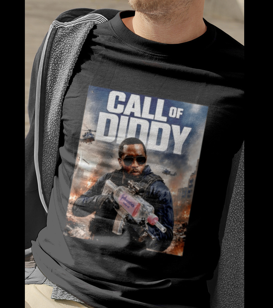 Call Of Diddy Sean Combs Johnson's Baby Oil T-Shirt