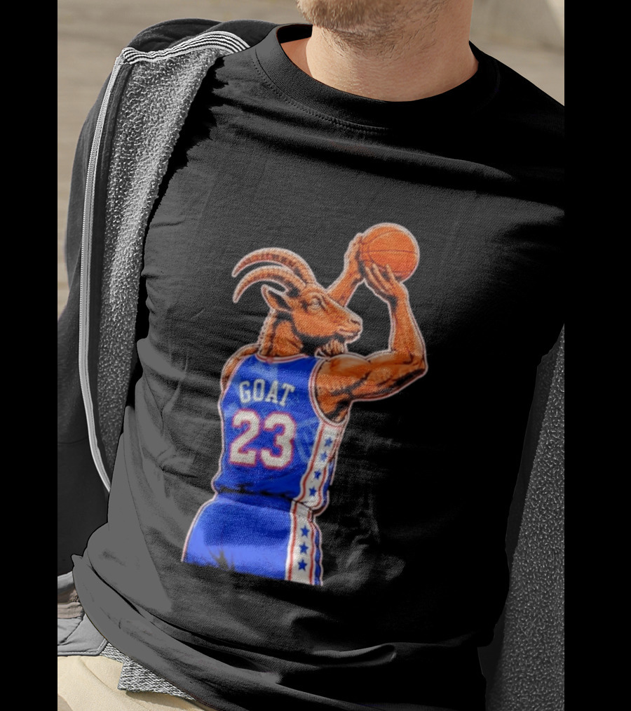 GOAT 23 Basketball Player Jersey Sports Inspired By Iconic NBA Stars T-Shirt