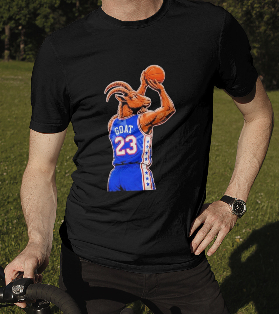 GOAT 23 Basketball Player Jersey Sports Inspired By Iconic NBA Stars T-Shirt