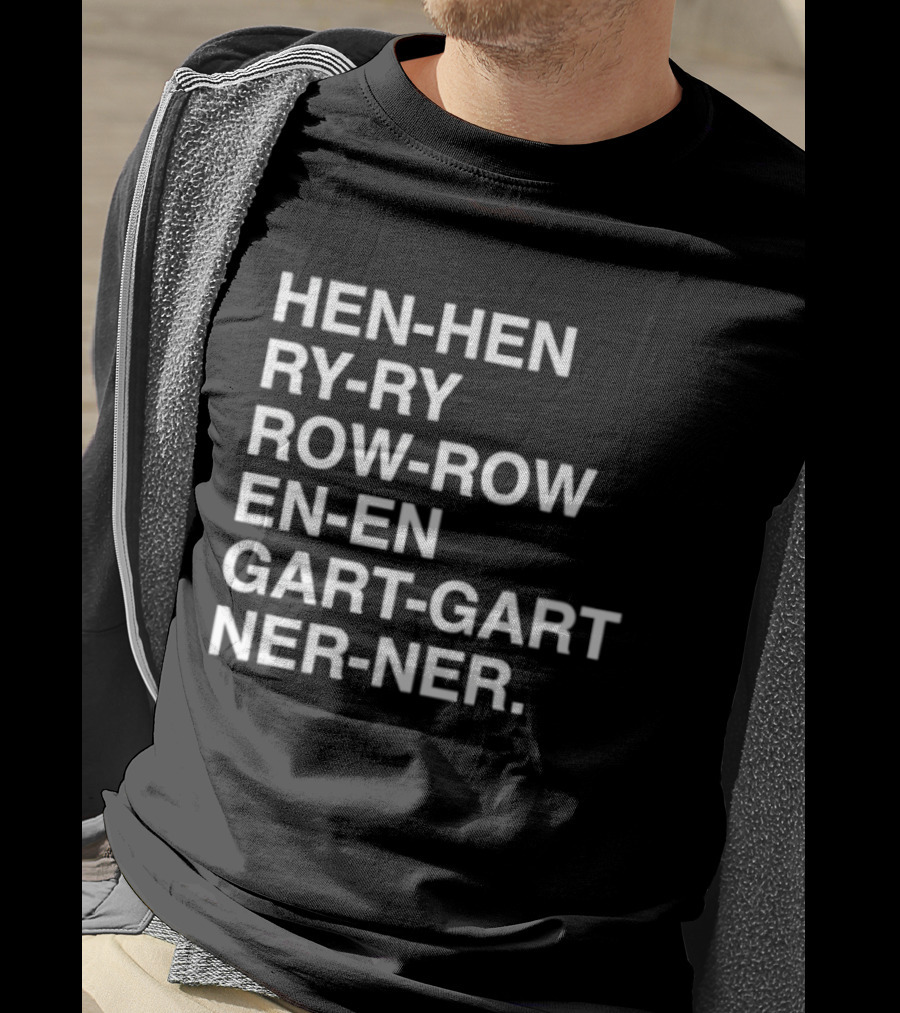 Henry Rowengartner Echo Phrase Repetition T-Shirt