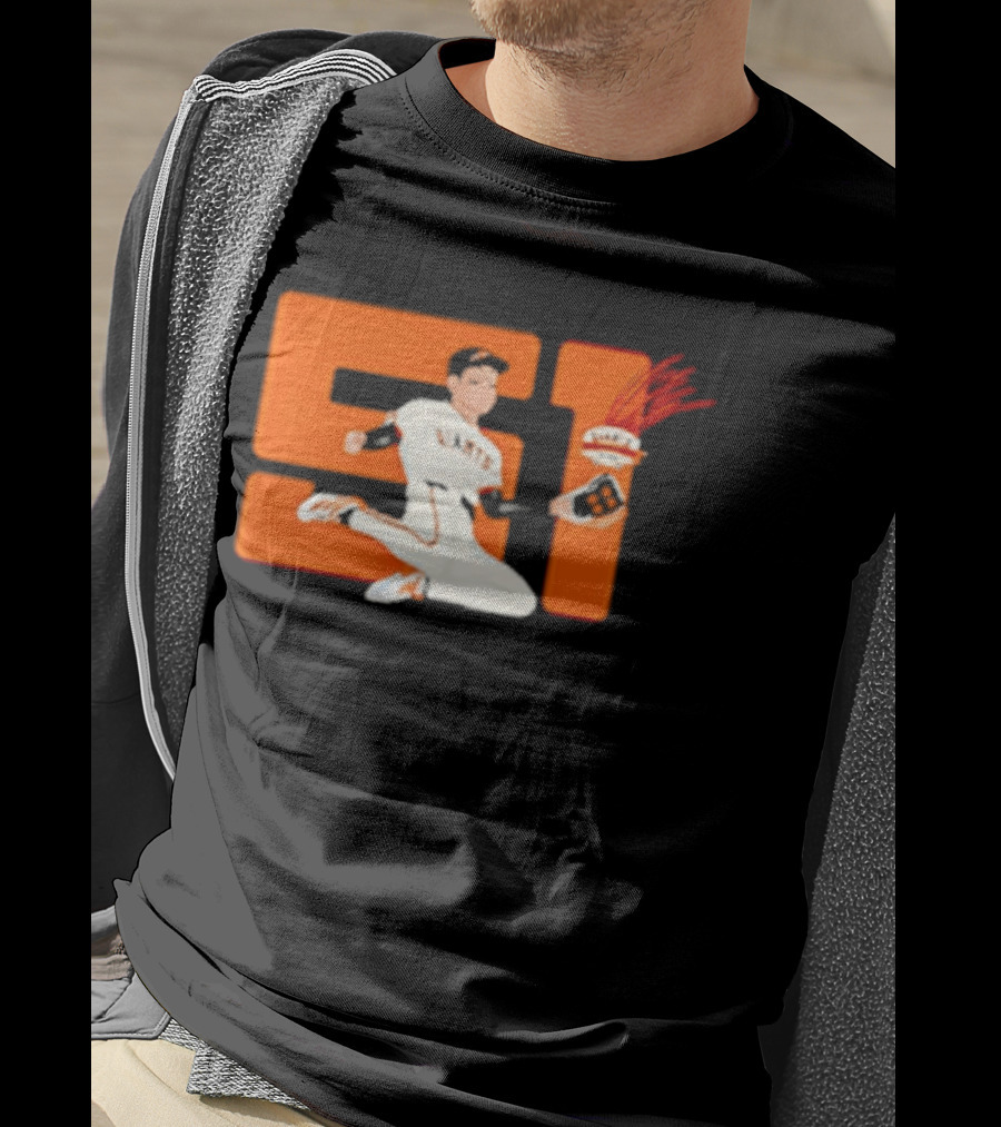 San Francisco Giants Jung Hoo Lee No 51 Baseball Player Comic T-Shirt
