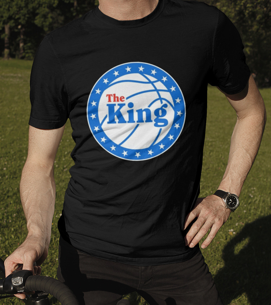 The King Philly Basketball Circle Stars T-Shirt