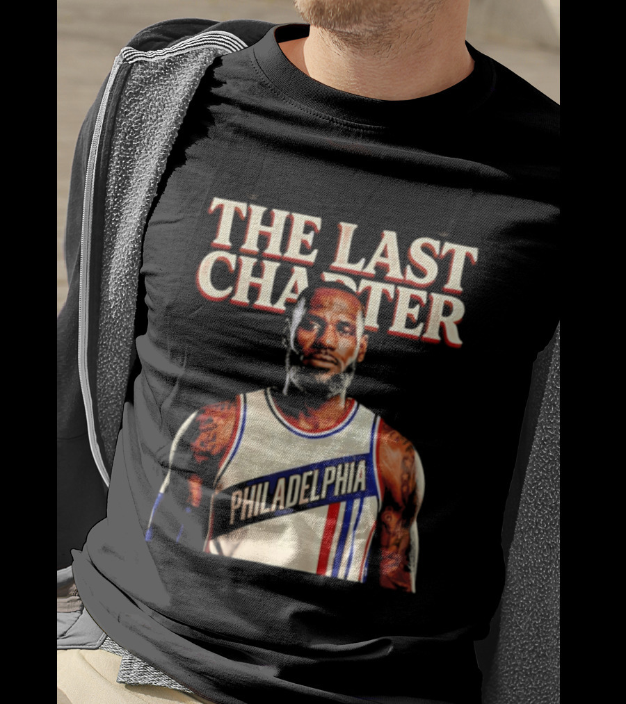 The Last Charter LeBron James Philadelphia 76ers Basketball Jersey T-Shirt