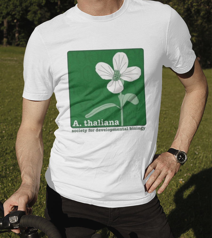 A Thaliana Society For Developmental Biology Flower T-Shirt