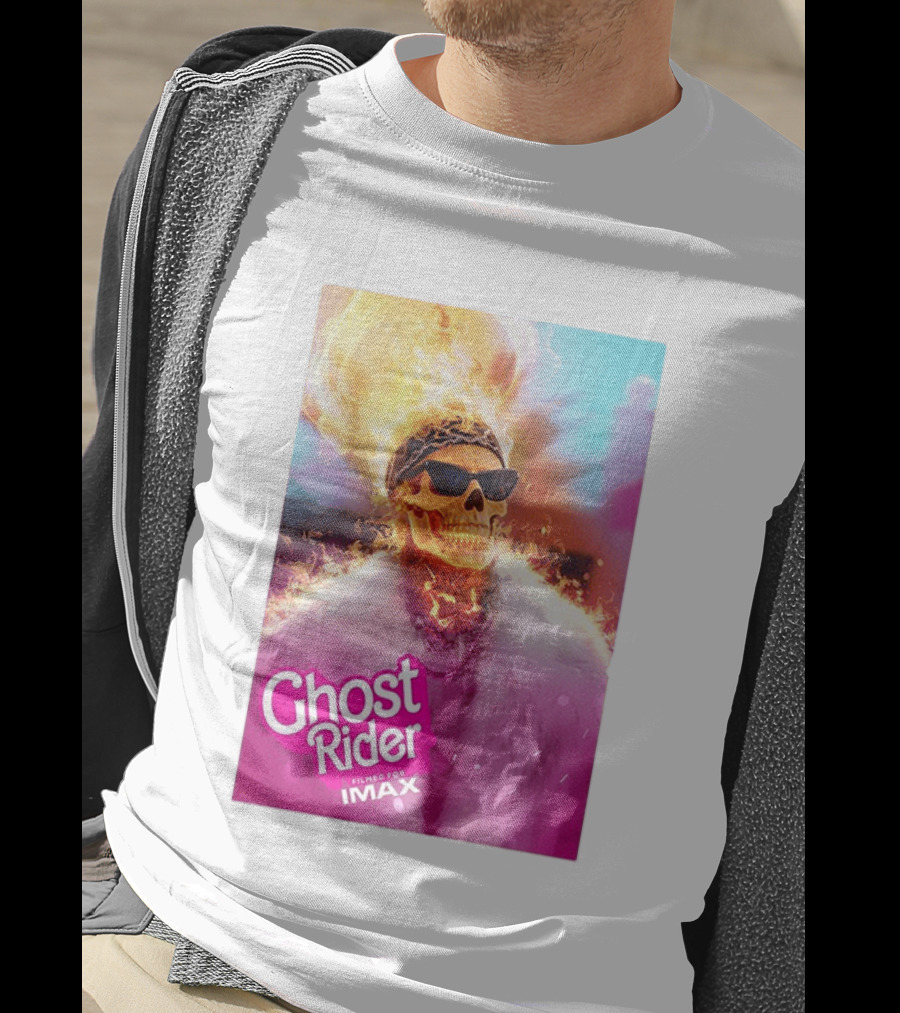 Ryan Gosling Barbie Ghost Rider Filmed For IMAX T-Shirt
