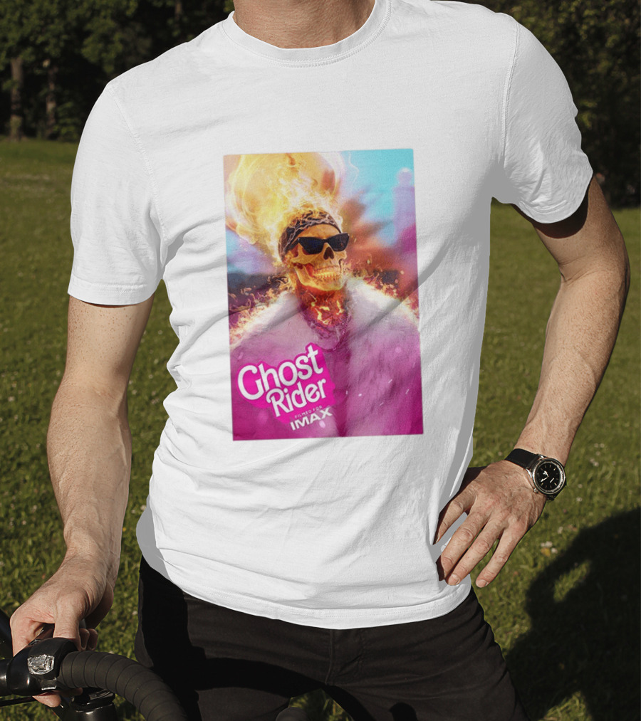 Ryan Gosling Barbie Ghost Rider Filmed For IMAX T-Shirt