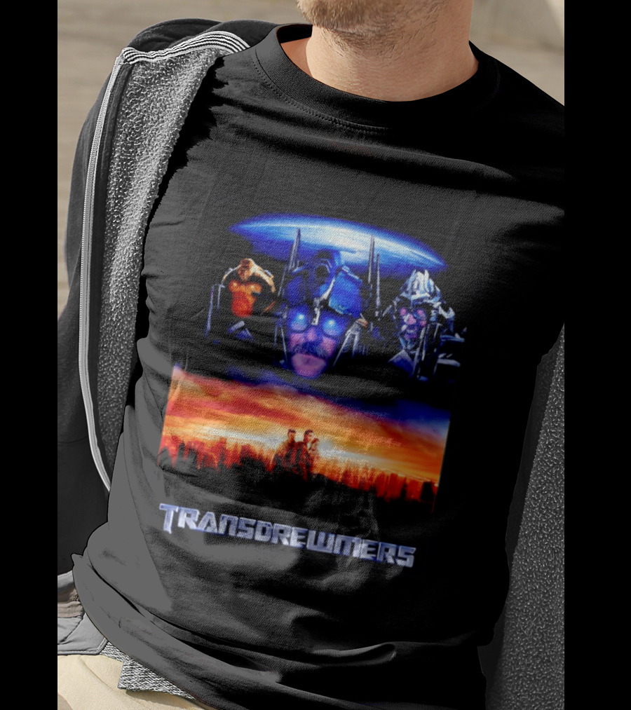 Transdrewmers Sci Fi Inspired Characters And Cityscape Compilation T-Shirt