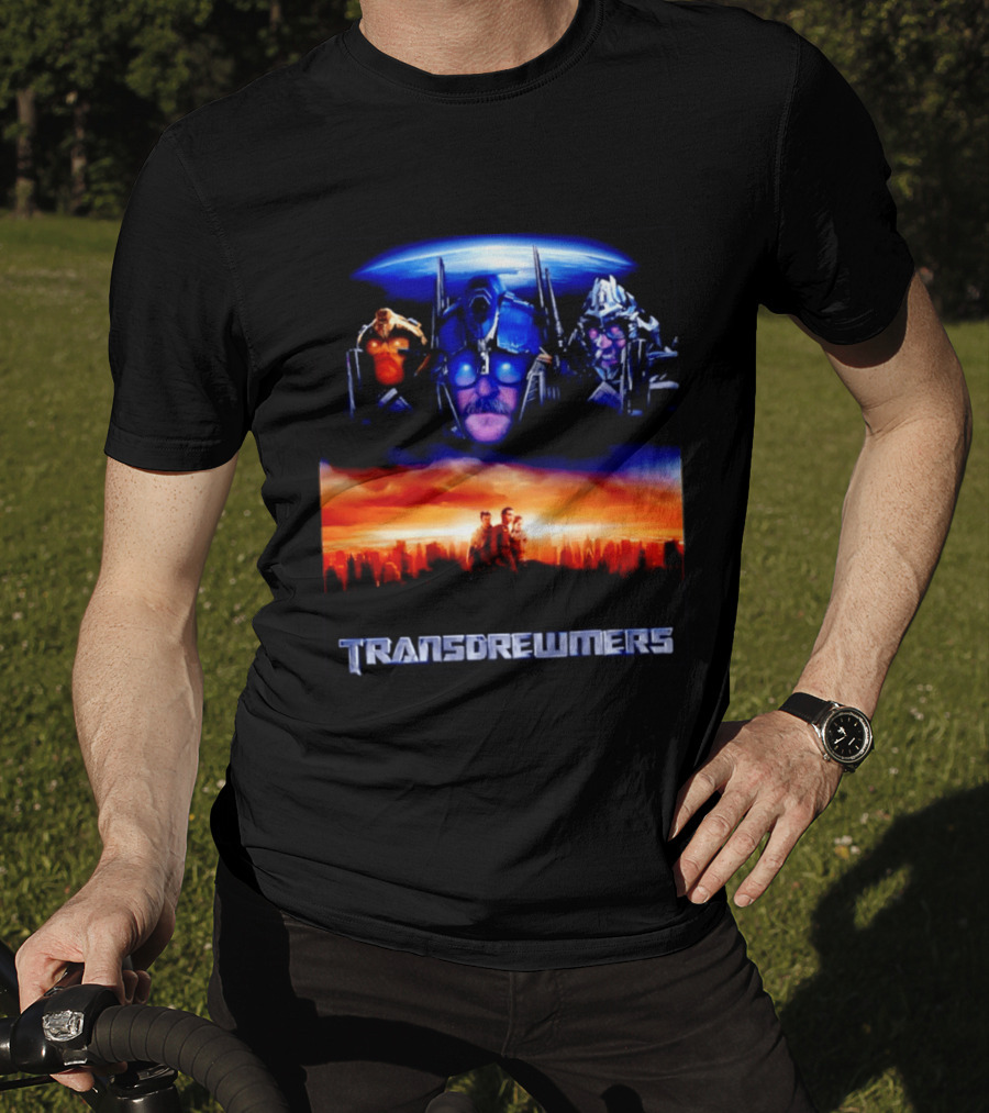 Transdrewmers Sci Fi Inspired Characters And Cityscape Compilation T-Shirt