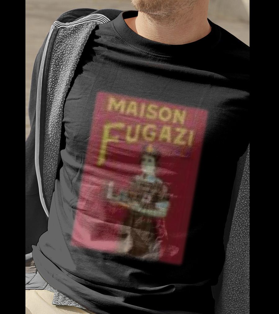 Maison Fugazi Store Rations Black T-Shirt