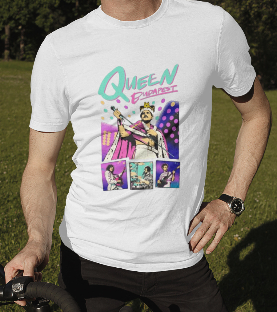 Queen Budapest Anniversary Vest 40th Pop Concert T-Shirt