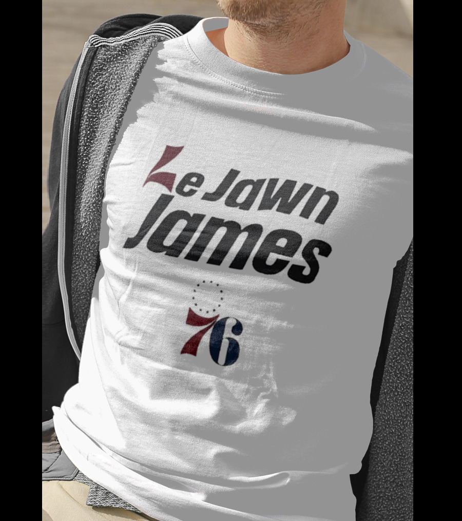 Le Jawn James Philadelphia 76ers 76 T-Shirt