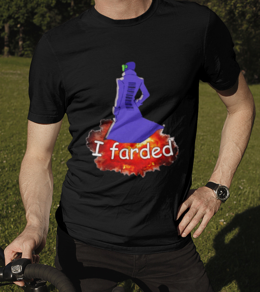 I Farded Meme Comedy Explosion Humor T-Shirt