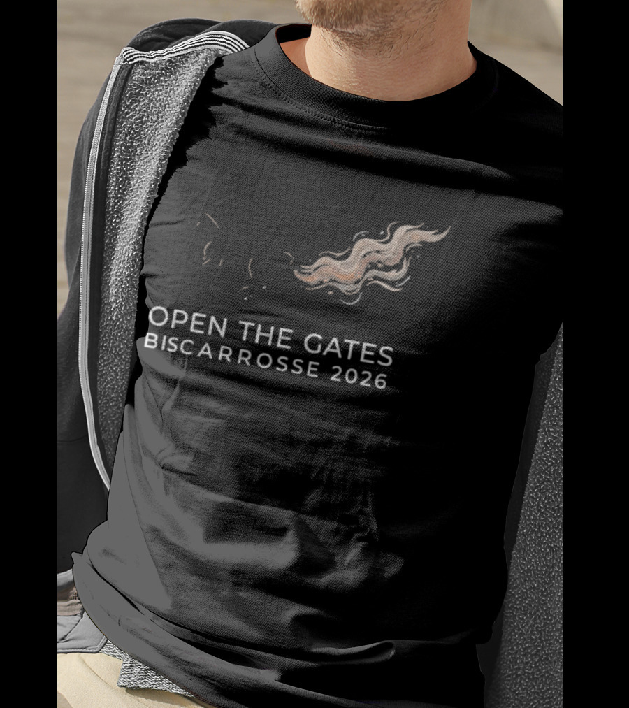 Open The Gates Biscarrosse Horse Rescue 2026 Wildfire Survivor T-Shirt