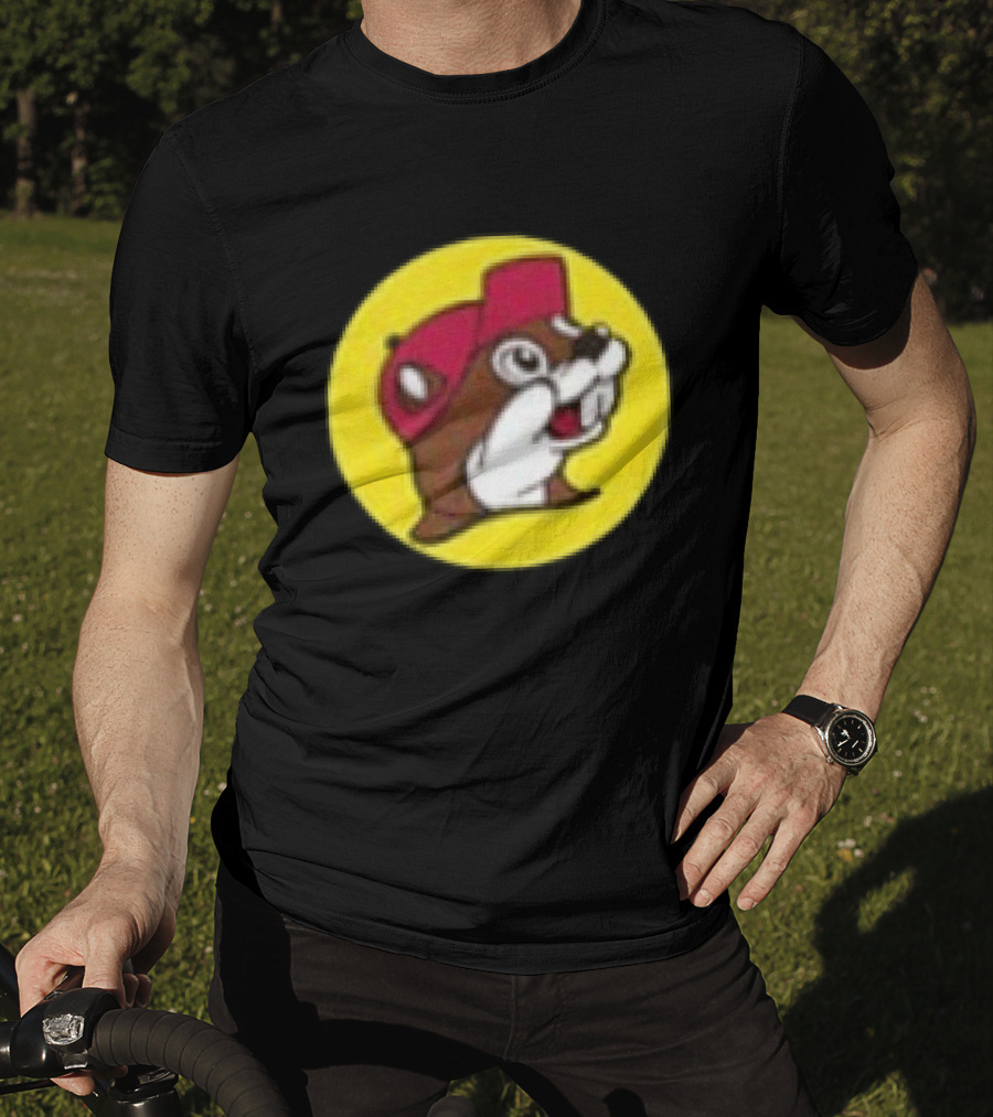 Buc Ee's Fresh Brisket On The Board Two Sided Beavers Texas BBQ T-Shirt