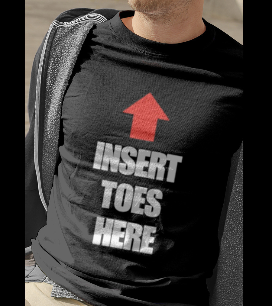 Insert Toes Here Red Arrow Top T-Shirt