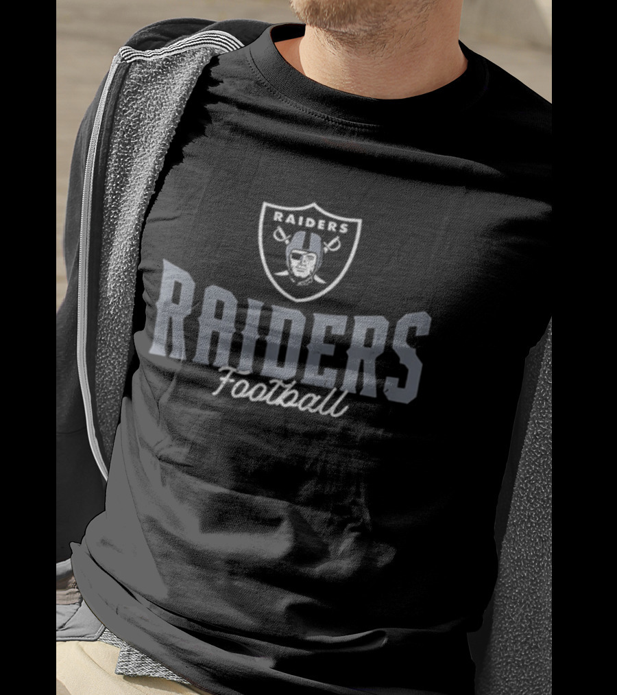 Las Vegas Raiders Football 1968 AFC West Raiders Football T-Shirt