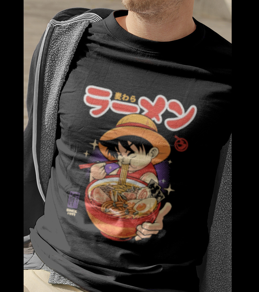 Luffy Ramen Iwara One Piece Since 1997 T-Shirt