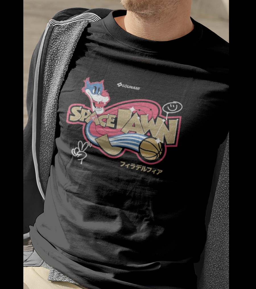 Space Dawn King James 23 Philadelphia 76ers Sylvester T-Shirt