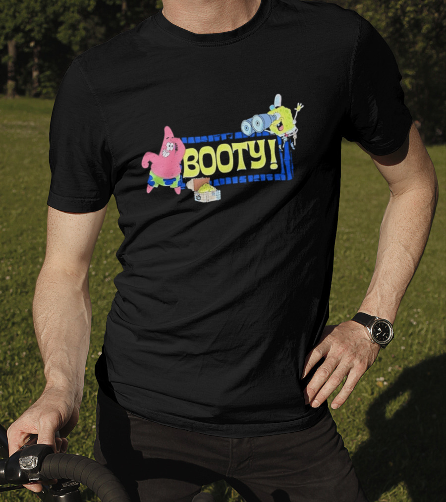 Sponge And Patrick Star Booty Treasure Hunt Adventure T-Shirt