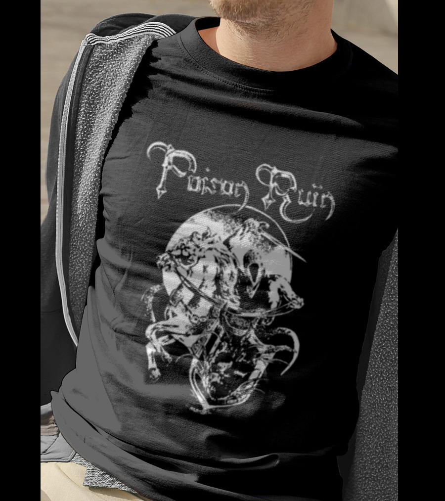 Poison Ruin Swamp Black Rider T-Shirt