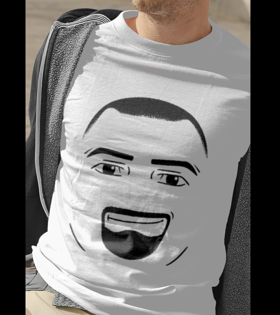 Aldoswag Roblaldo Smiling Face Drawing T-Shirt