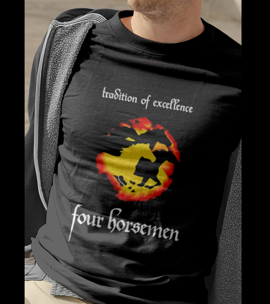 Tradition Of Excellence Four Horsemen Fiery Horse T-Shirt