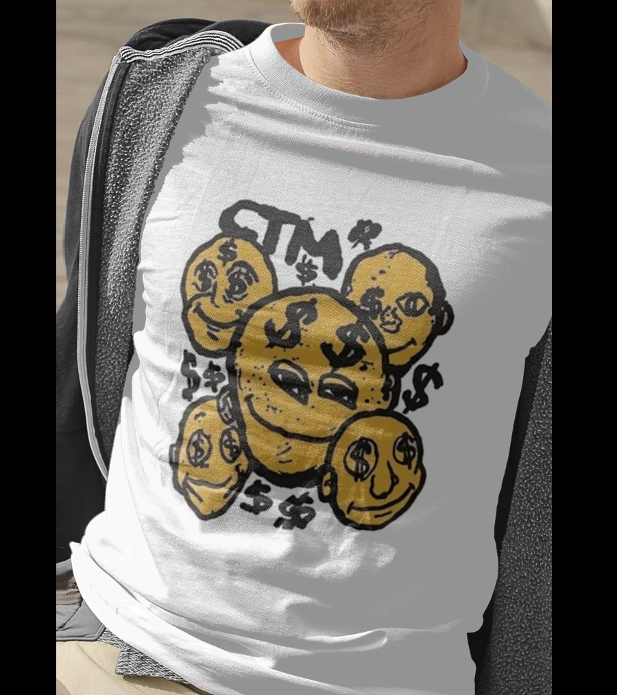 CTM Money Faces Dollar Sign Expressions T-Shirt