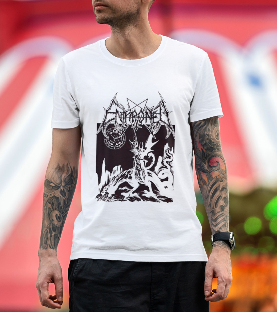 Enthroned Ashspawn Dried Blood Sand Low God's Scourge Of Defent Two Sided T-Shirt