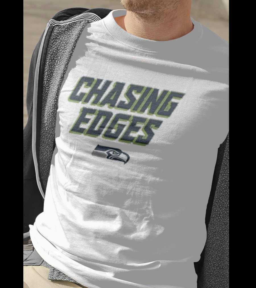 Chasing Edges Seattle Football Team Hawk T-Shirt