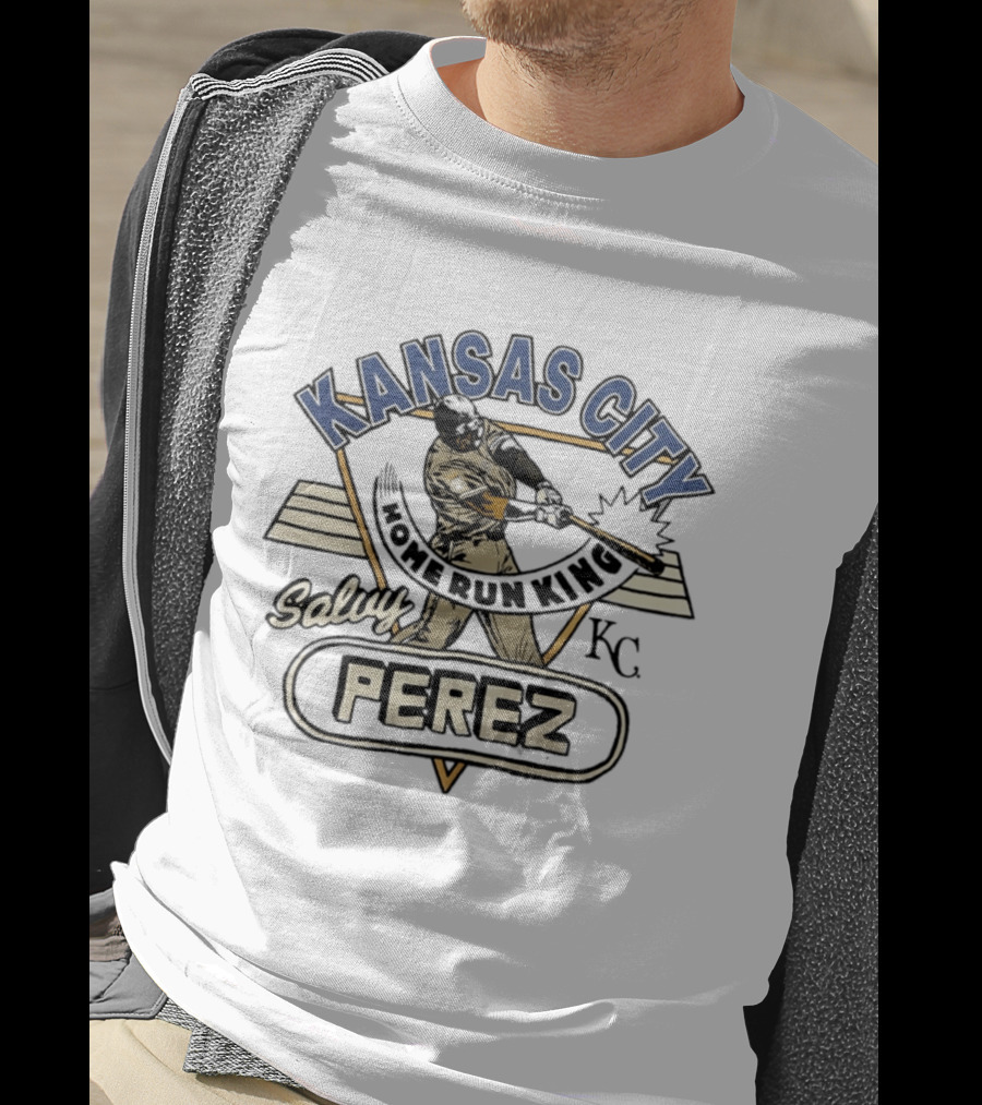 Kansas City Salvy Perez Home Run King KC T-Shirt
