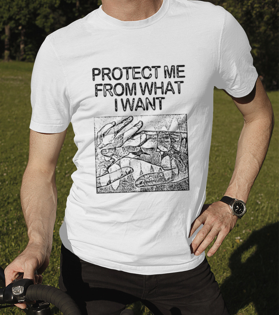 Protect Me From What I Want Jenny Holzer Text And Abstract T-Shirt