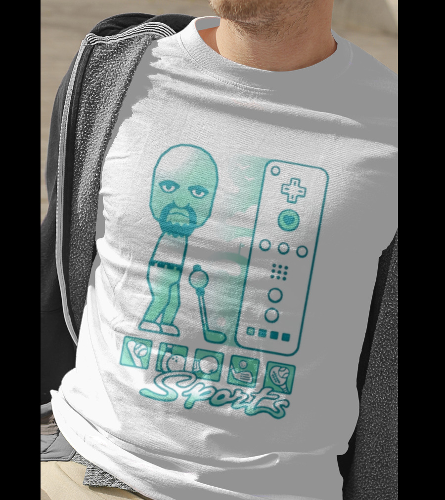 Wii Sports Matt Iconic Character Mii Brawler Bowling Champion T-Shirt