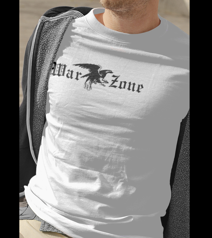 War Zone Dedicated Hardcore Music Movement Never Forget 2 Sided T-Shirt
