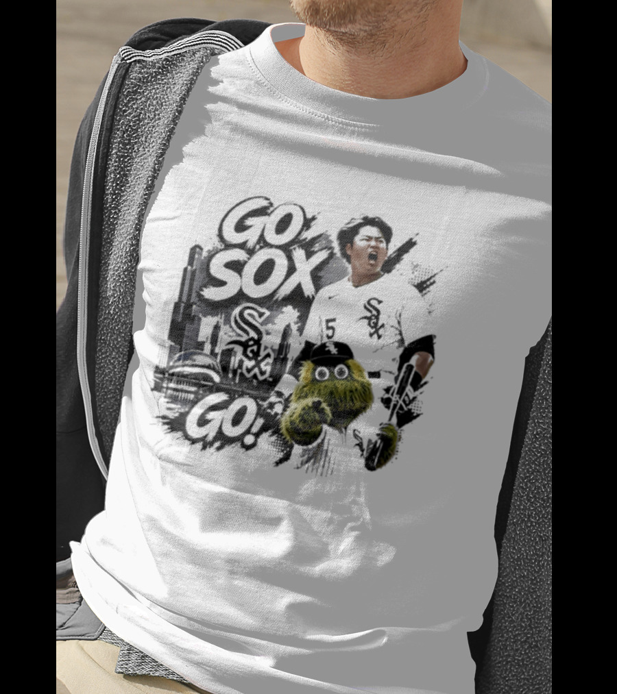 Yoshinobu Yamamoto Number 15 Chicago White Sox Go Sox Go T-Shirt
