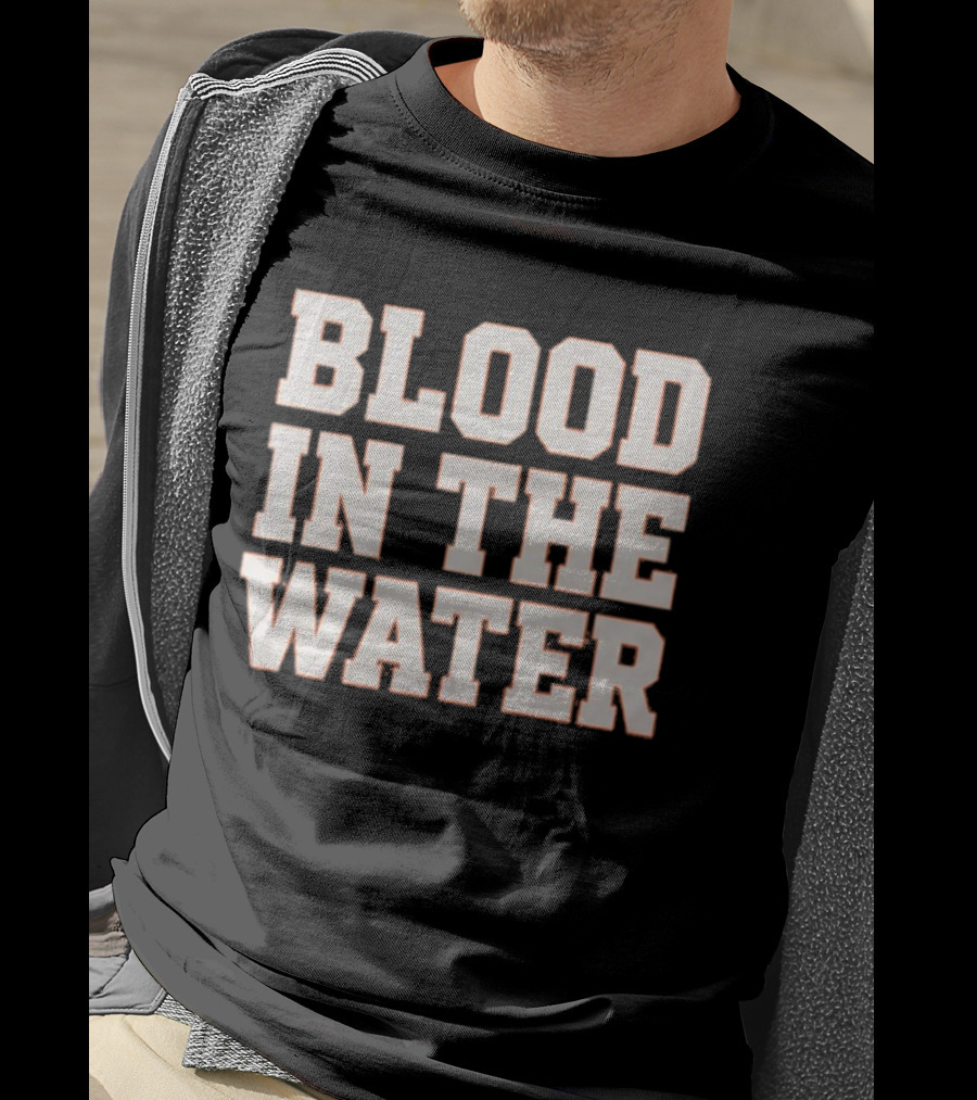 Blood In The Water Clemson Football Game Day Motivation T-Shirt