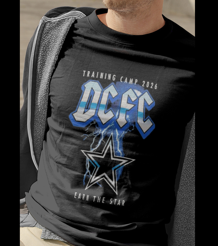 Dallas Cowboys DCFC Training Camp 2026 Earn The Star T-Shirt