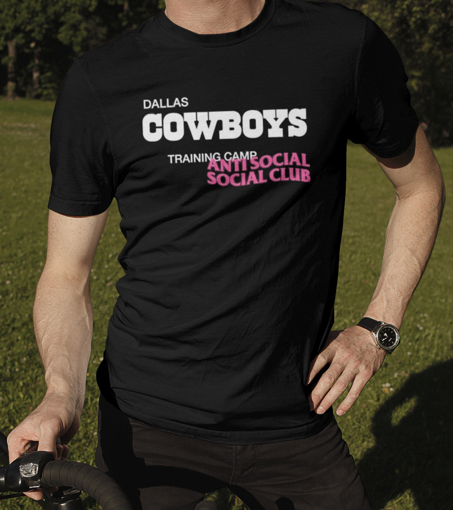 Dallas Cowboys Training Camp Anti Social Social Club T-Shirt