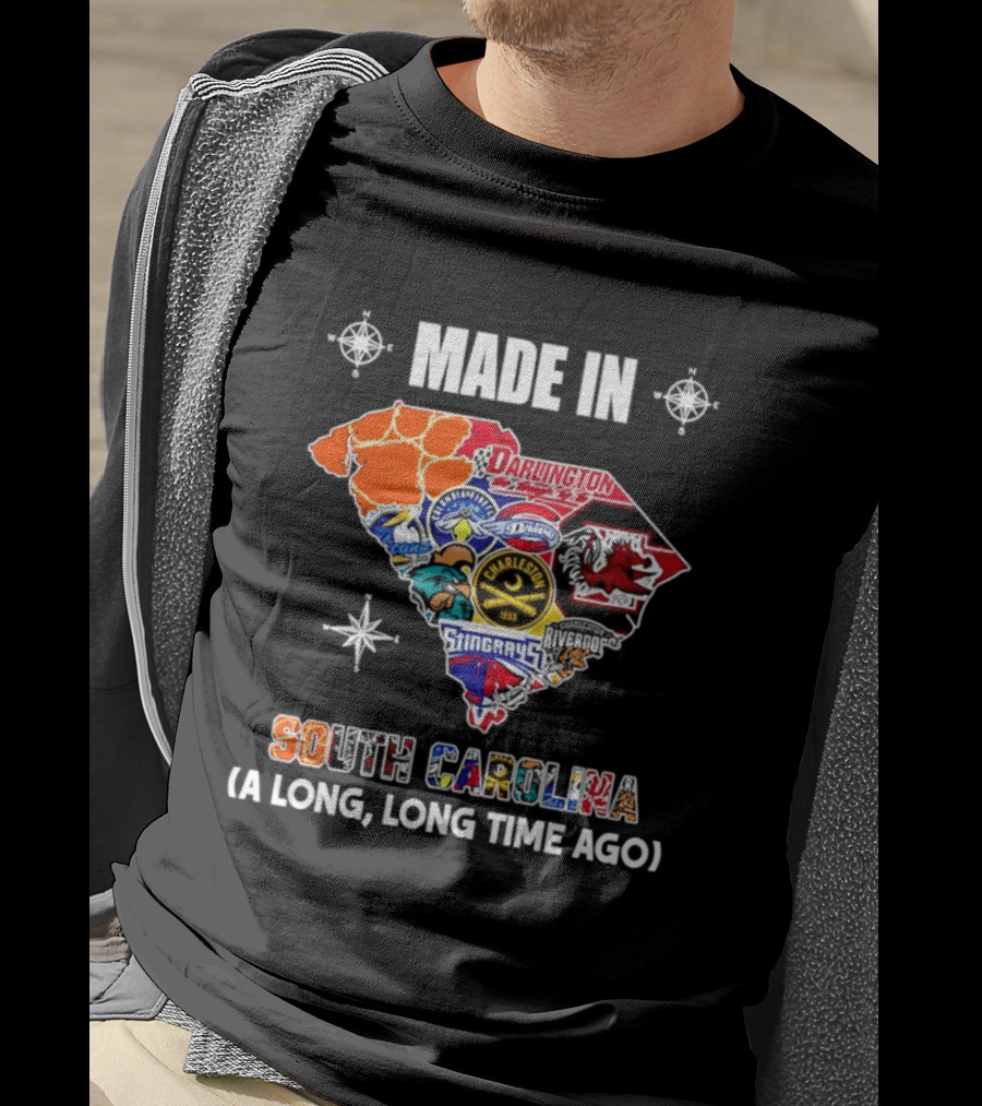 Made In South Carolina Darlington Gamecocks Stingrays A Long Long Time Ago T-Shirt