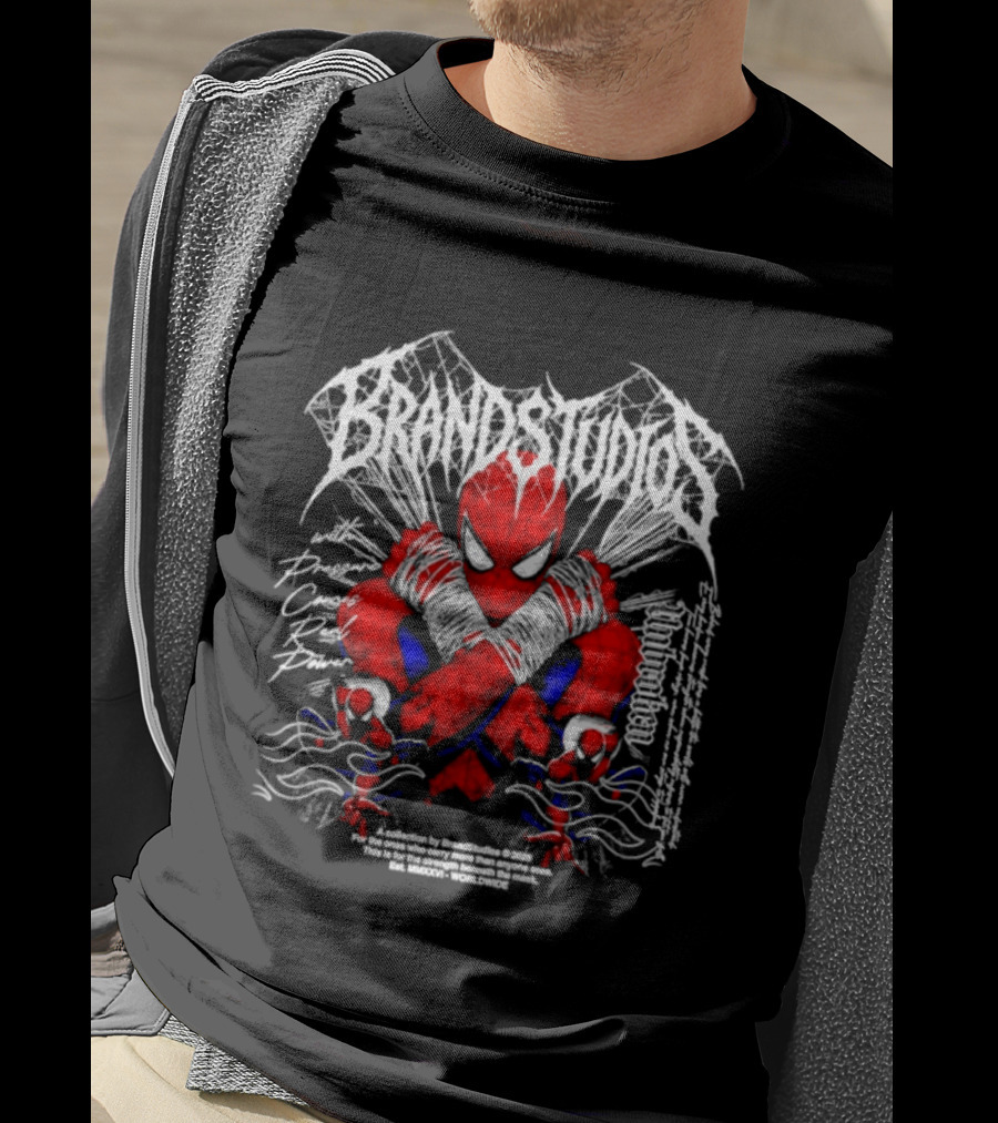 Spider Man With Pressure Comes Great Power Every Hero Has Fought A Battle T-Shirt