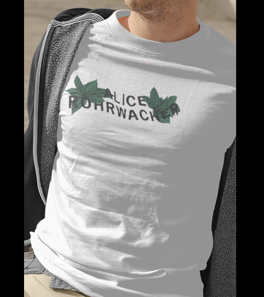 Alice Rohrwacher Leaf Motif T-Shirt