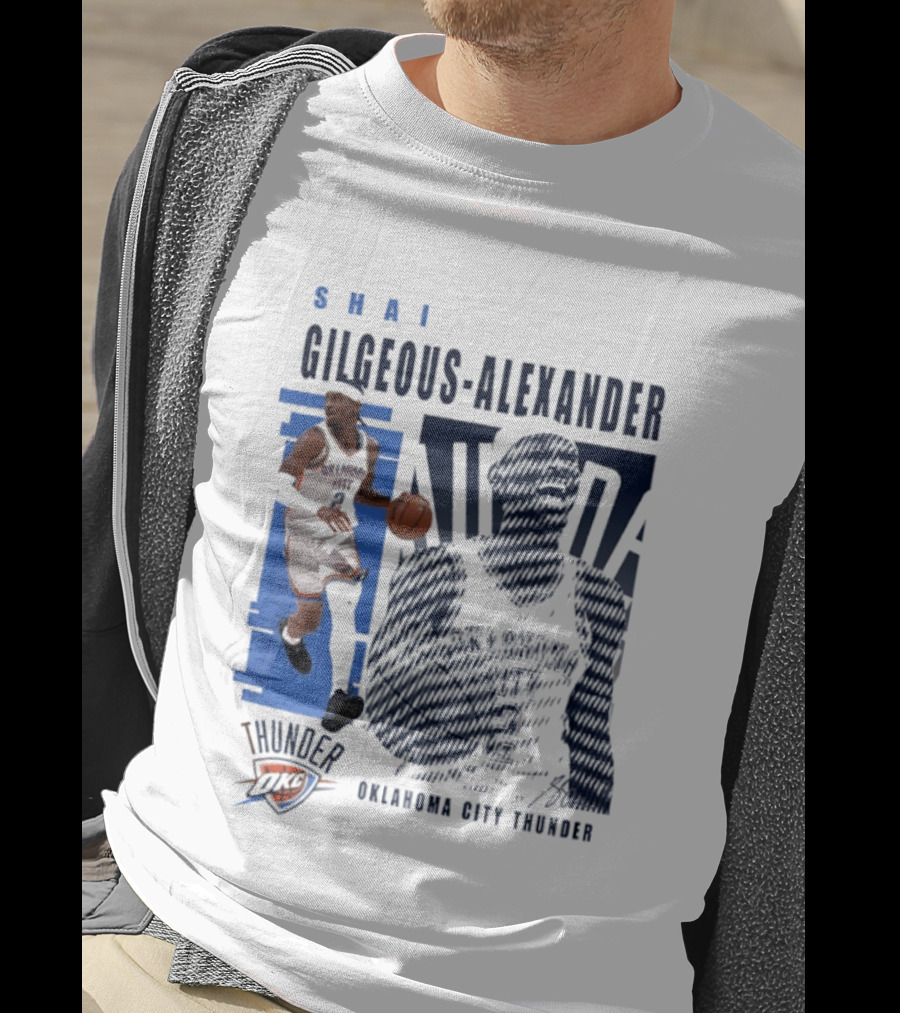 Shai Gilgeous Alexander Oklahoma City Thunder NBA Basketball Highlights 2026 T-Shirt