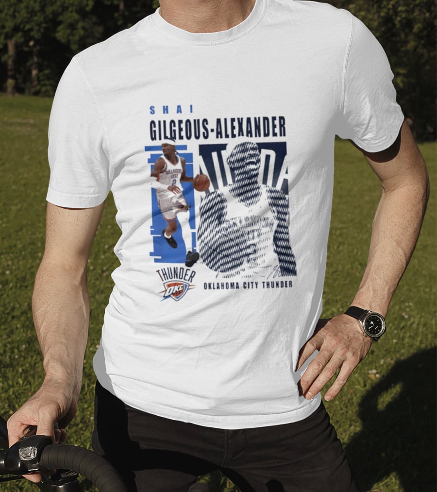 Shai Gilgeous Alexander Oklahoma City Thunder NBA Basketball Highlights 2026 T-Shirt