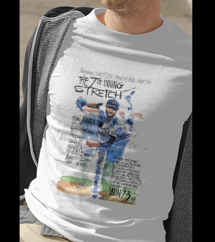 Tuesday July Royals Kauffman Stadium The 7th Inning Stretch Sean Manaea New York Mets 6 Innings 2 1 Runs 1 BB 6 Strikeouts Win 7 3 T-Shirt