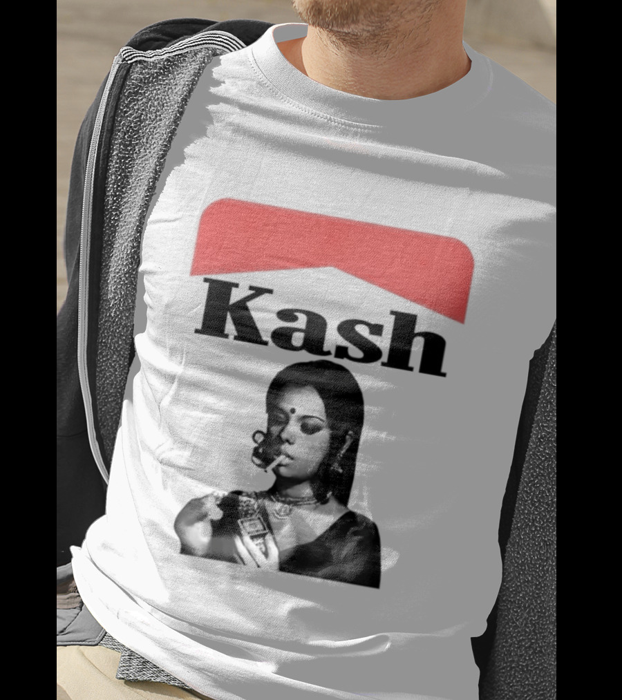 Mumtaz Kash Marlboro Iconic Red Collar T-Shirt