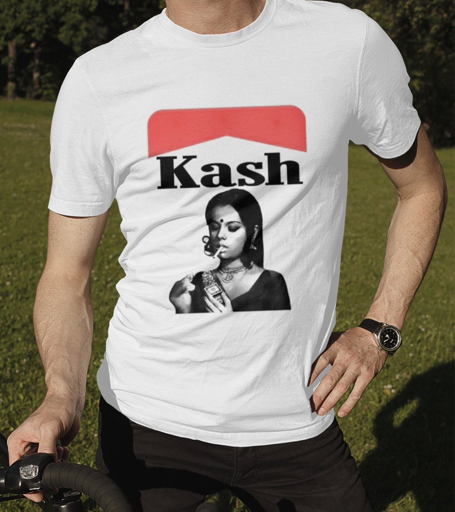 Mumtaz Kash Marlboro Iconic Red Collar T-Shirt