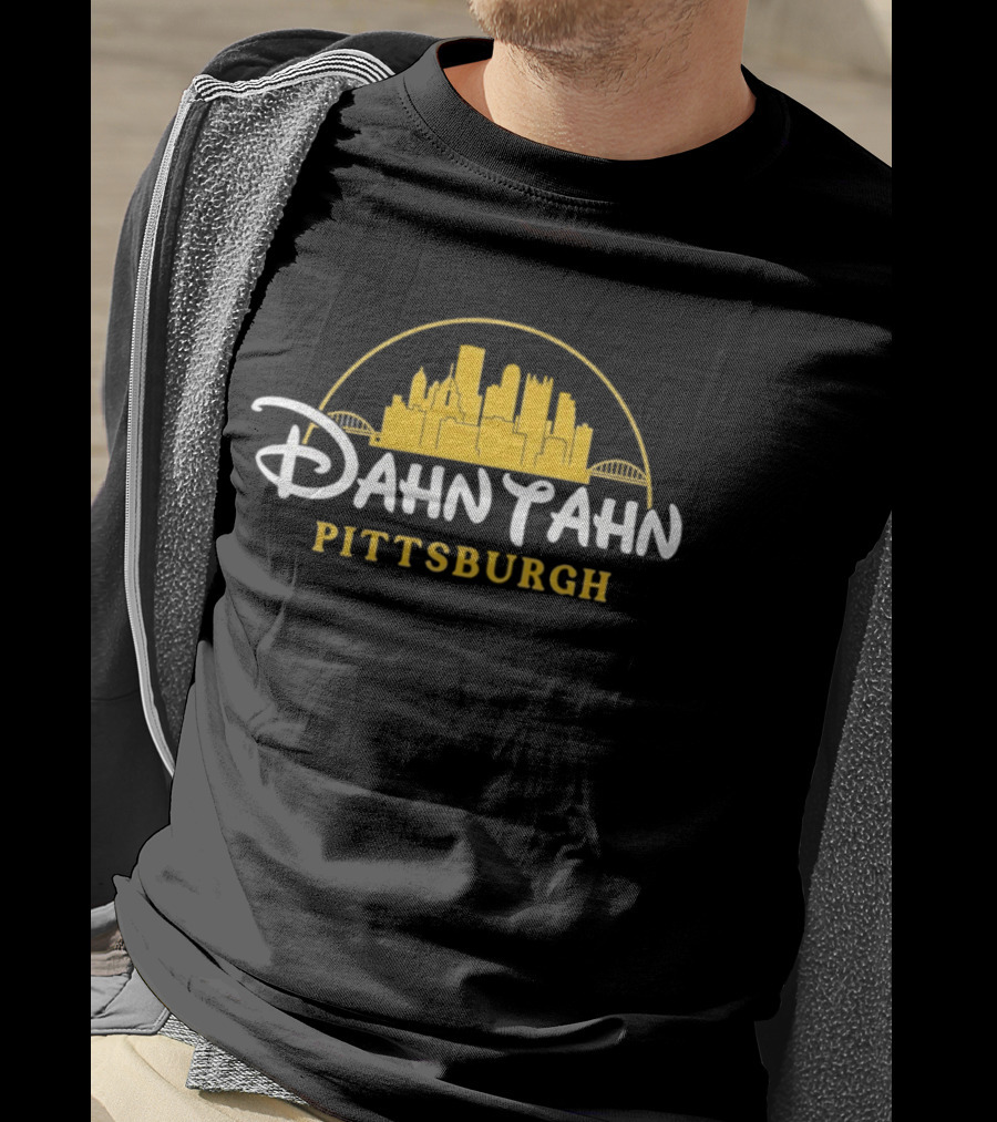 Dahntahn Pittsburgh City Skyline Magic T-Shirt